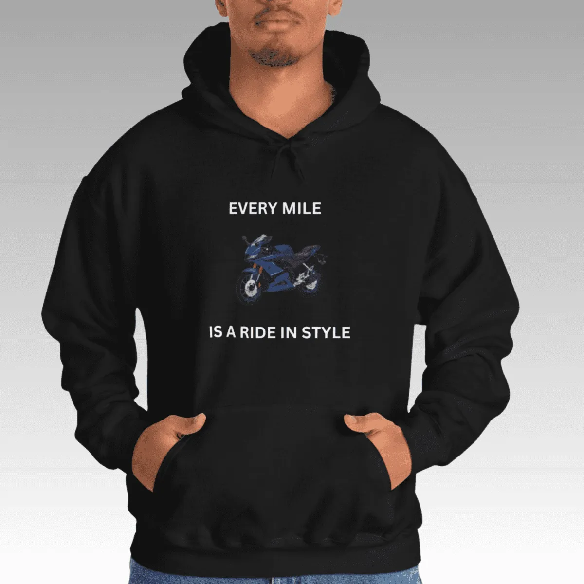 Men's Motorcycling Theme Hoodie