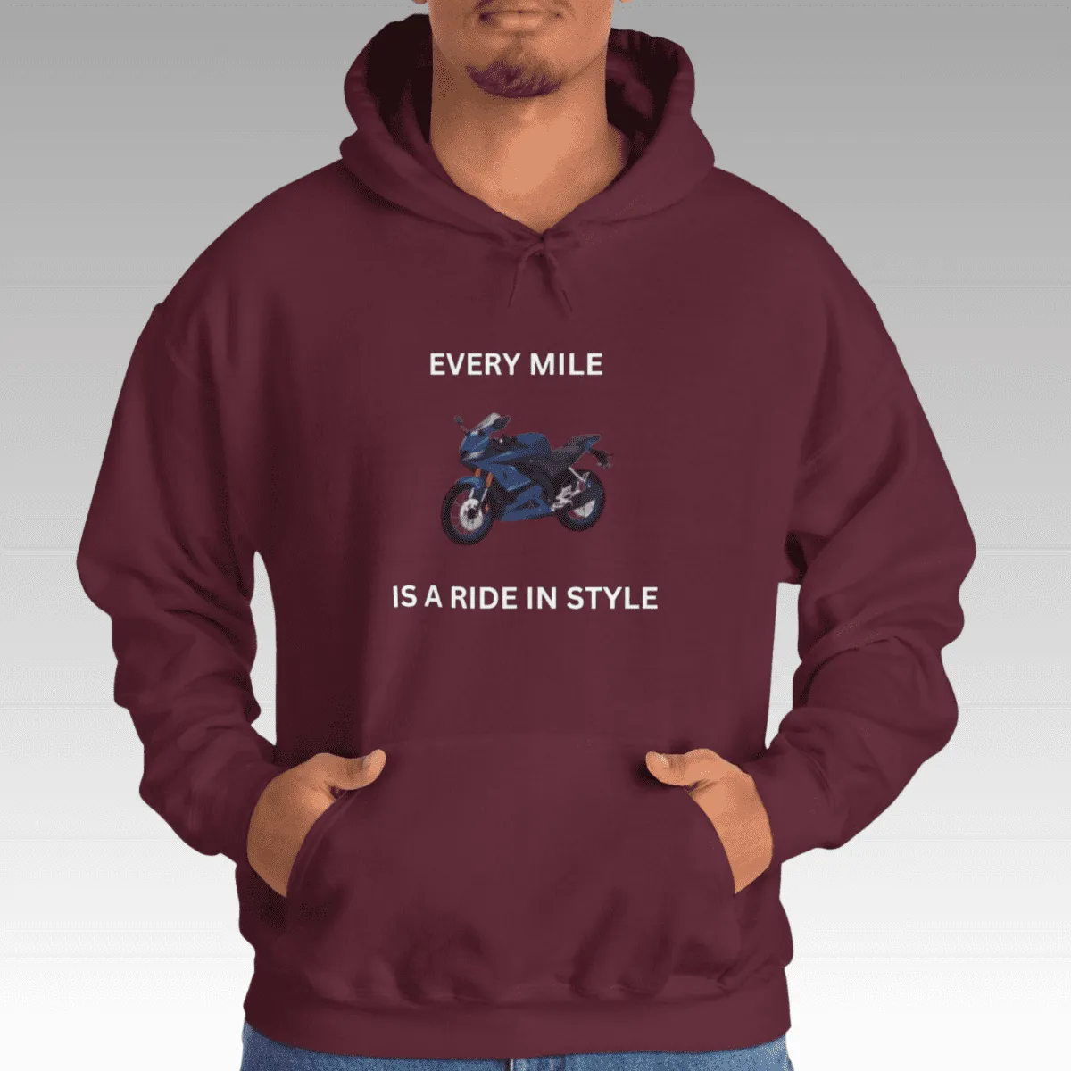 Men's Motorcycling Theme Hoodie