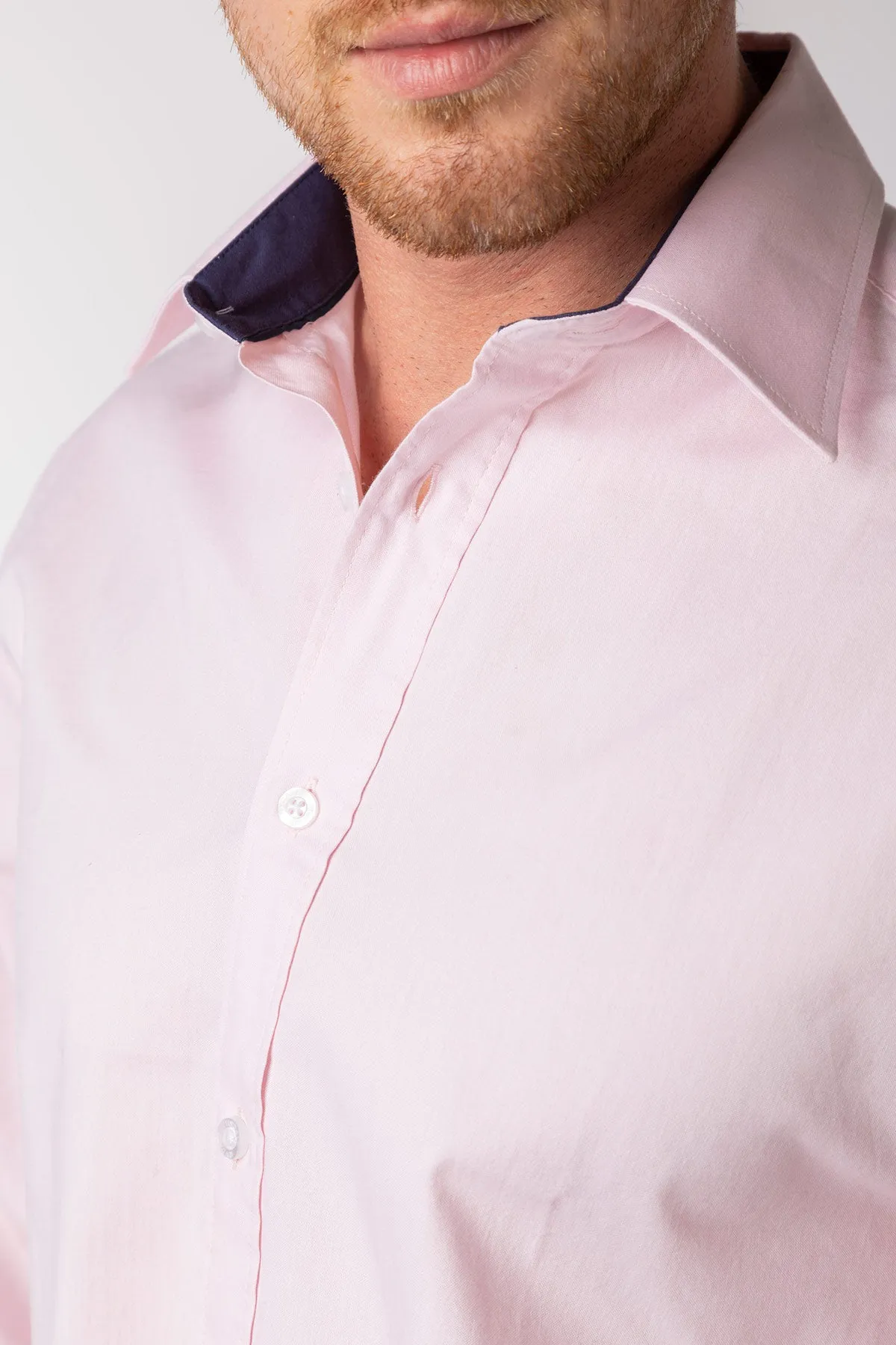 Men's Plain Oxford Cotton Shirt - William