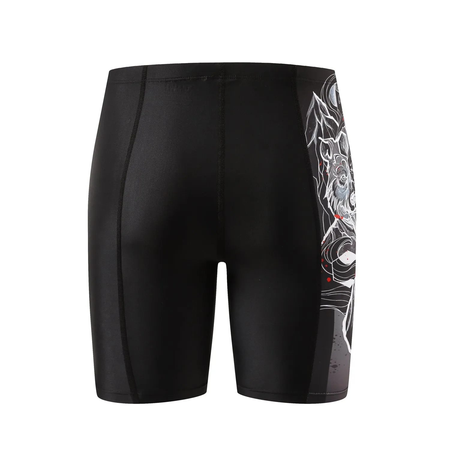 Men's Rash Guard Swim Short Compression Swimming Jammer