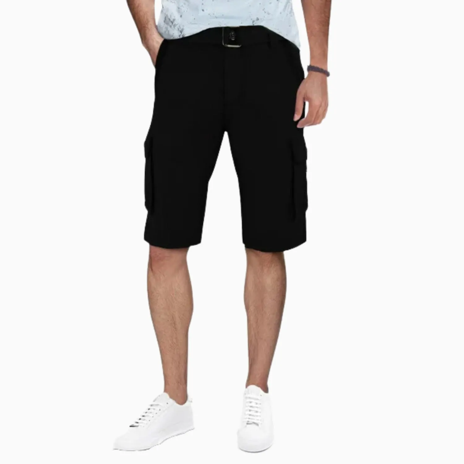 Men's Slim Fit Stretch Cargo Shorts