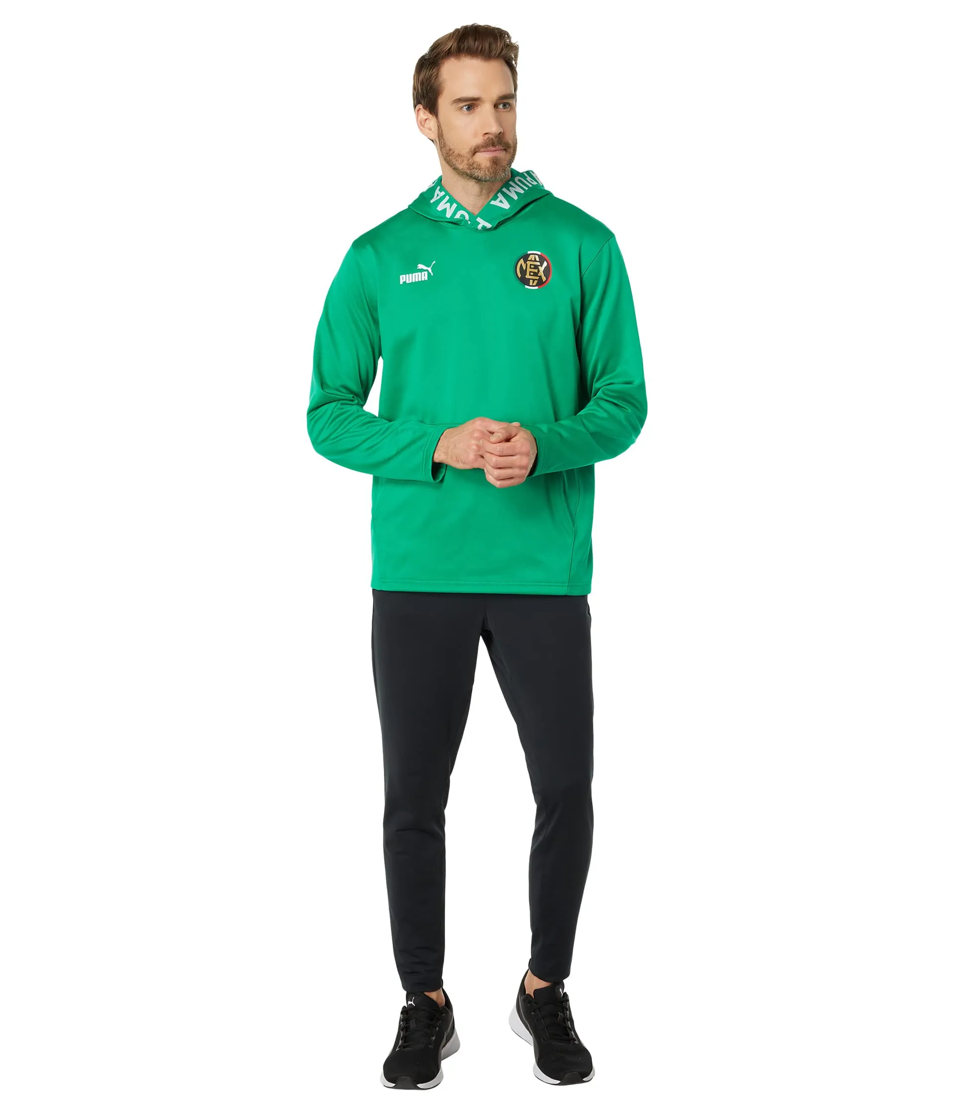 Men's sweatshirt Puma FTBL Core Fan Fleece, green