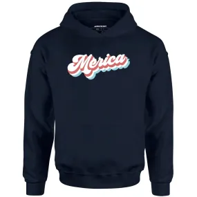 Merica Retro Stylish - Unisex Hoodie