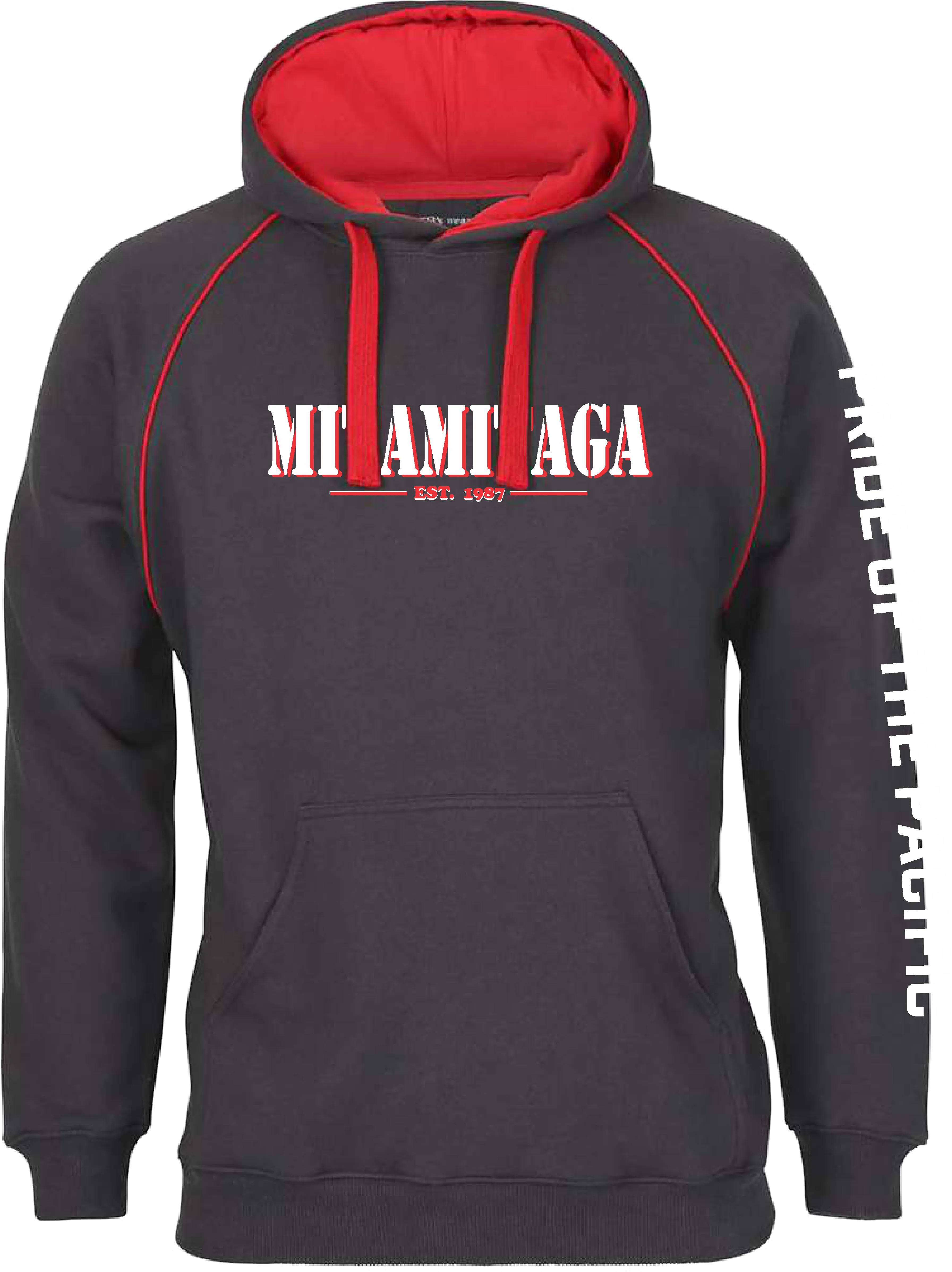 Mitamitaga Waka Ama Contrast Hoodie