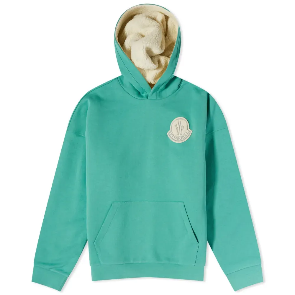 Moncler Genius X Pharrell Williams Popover Hoodie, turquoise