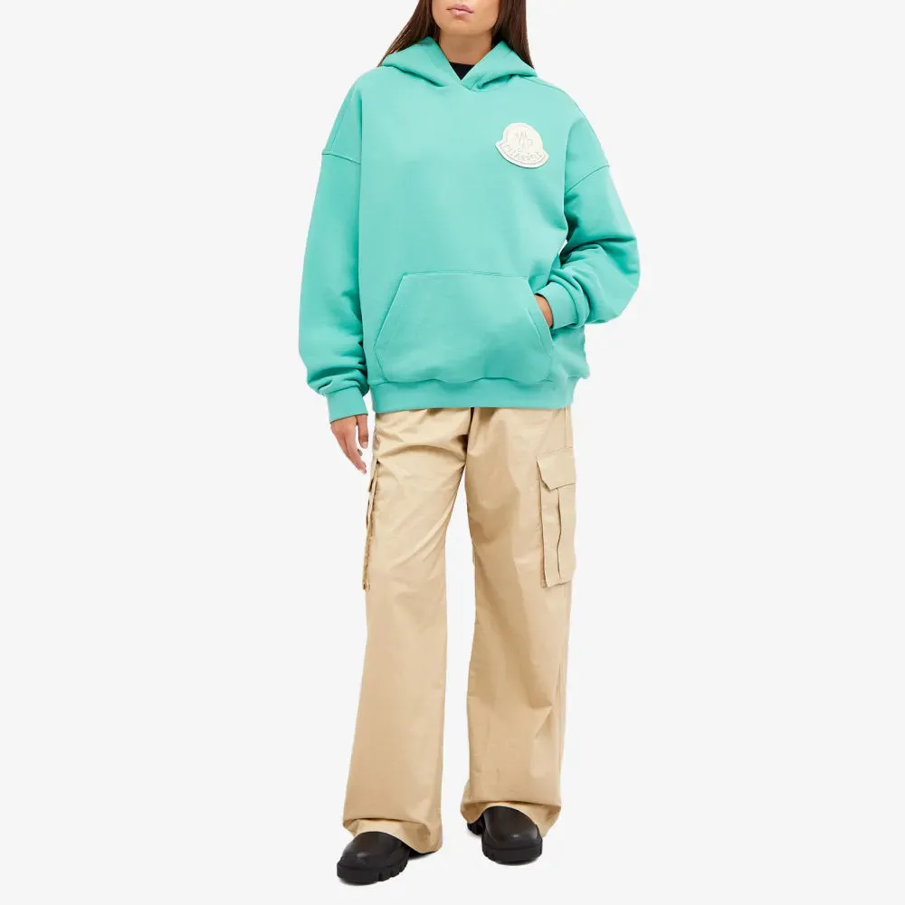 Moncler Genius X Pharrell Williams Popover Hoodie, turquoise