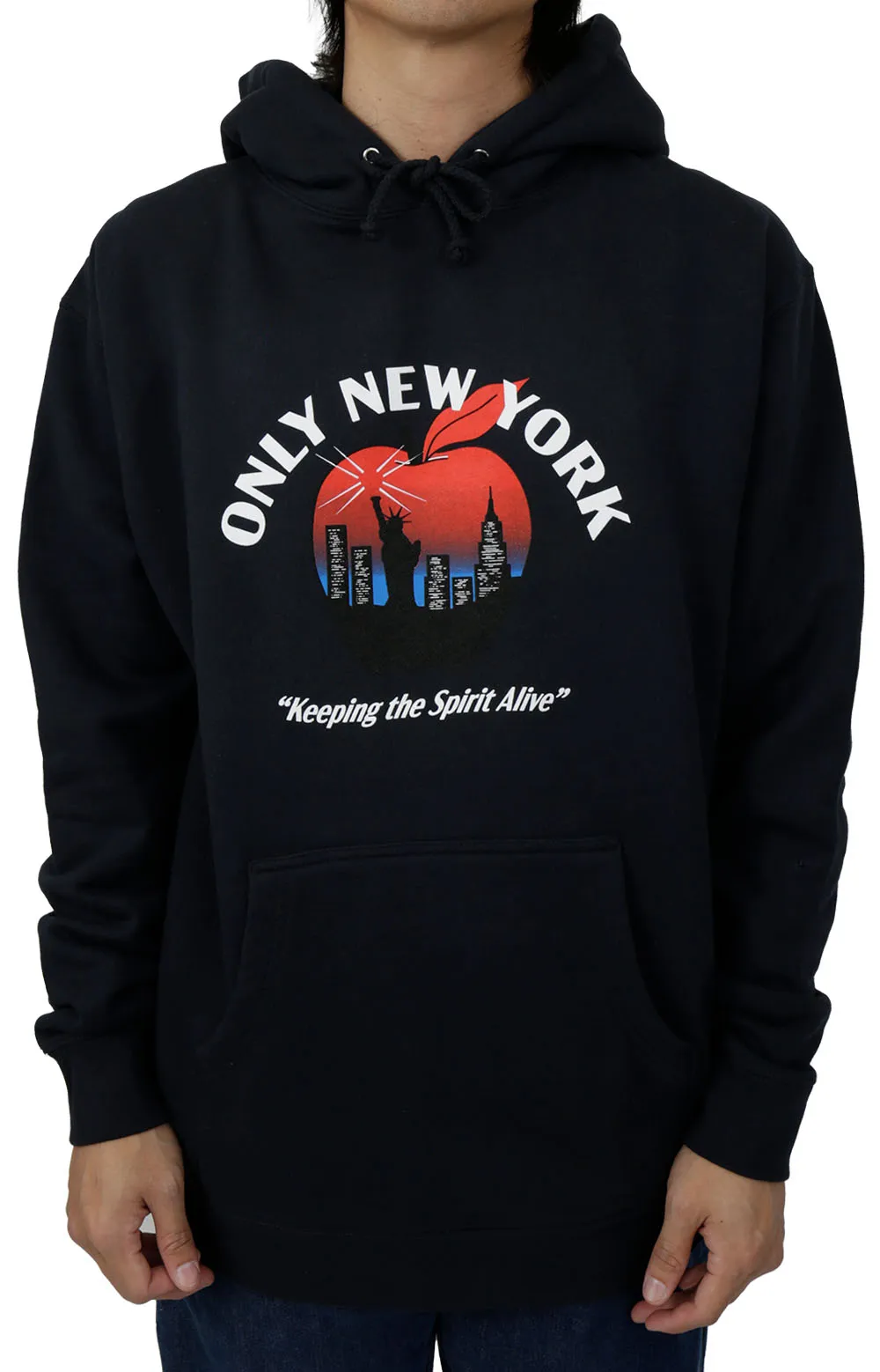 NY Spirit Pullover Hoodie - Navy