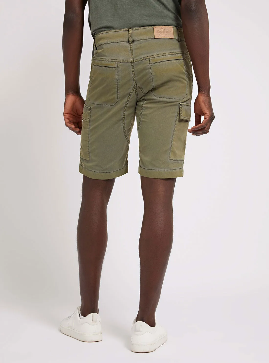 Olive Morning Technical Cargo Shorts