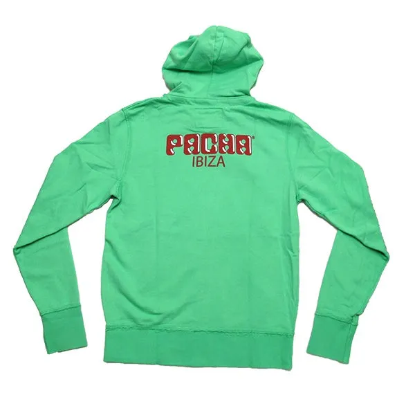 Pacha Basic Cherry Logo Men's Zip up Hoodie