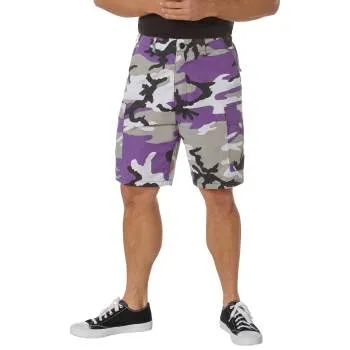 ROTHCO COLORED CAMO BDU SHORTS