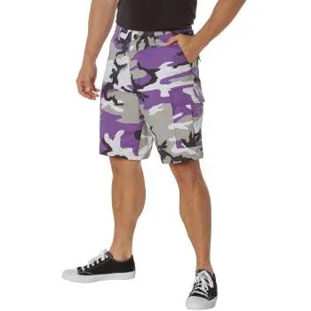 ROTHCO COLORED CAMO BDU SHORTS