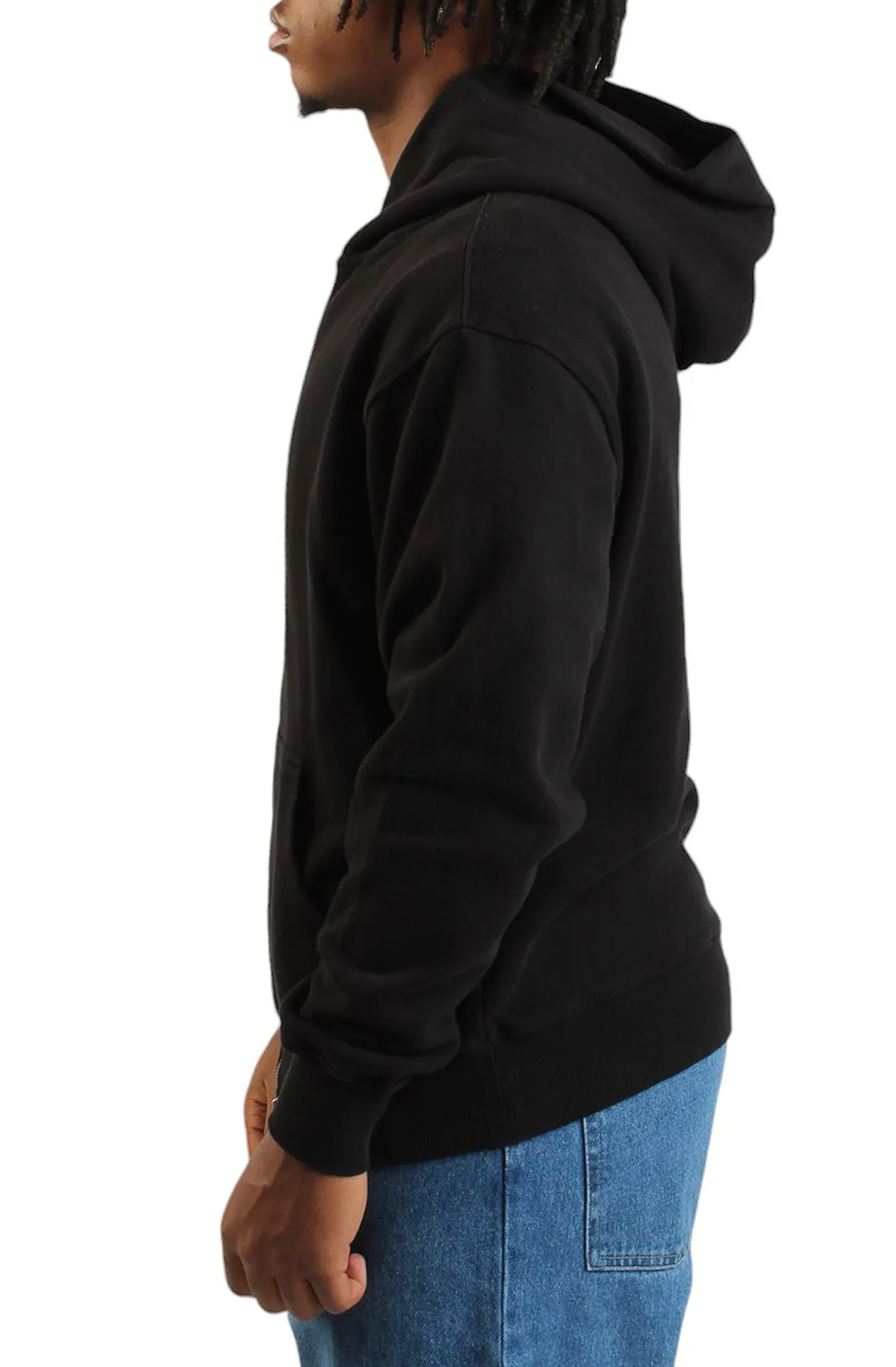 Shaka Wear 13.5oz Garment Dye Hoodie Black | MLTD.com