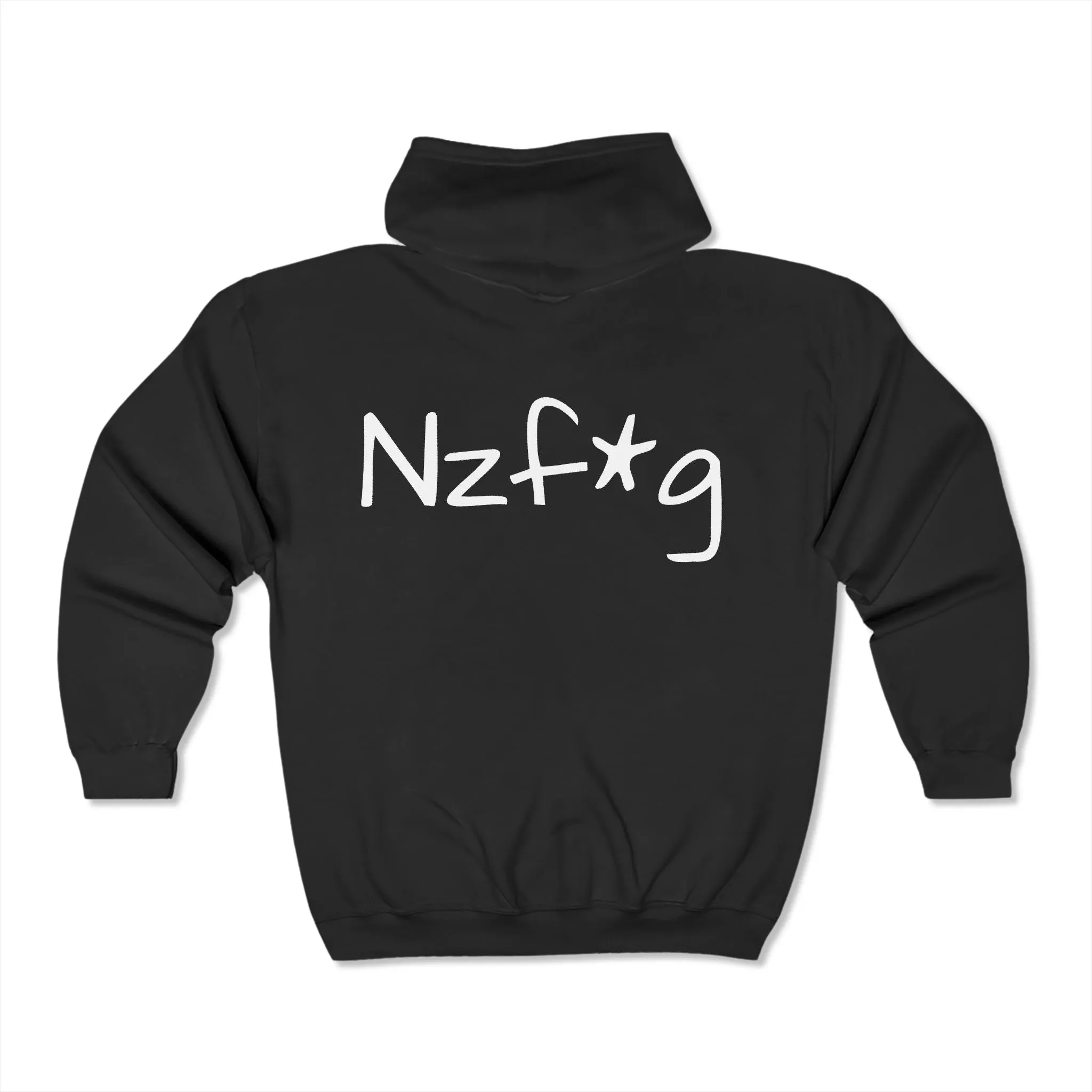 Slay NZFG Zip Hooded Sweatshirt Black