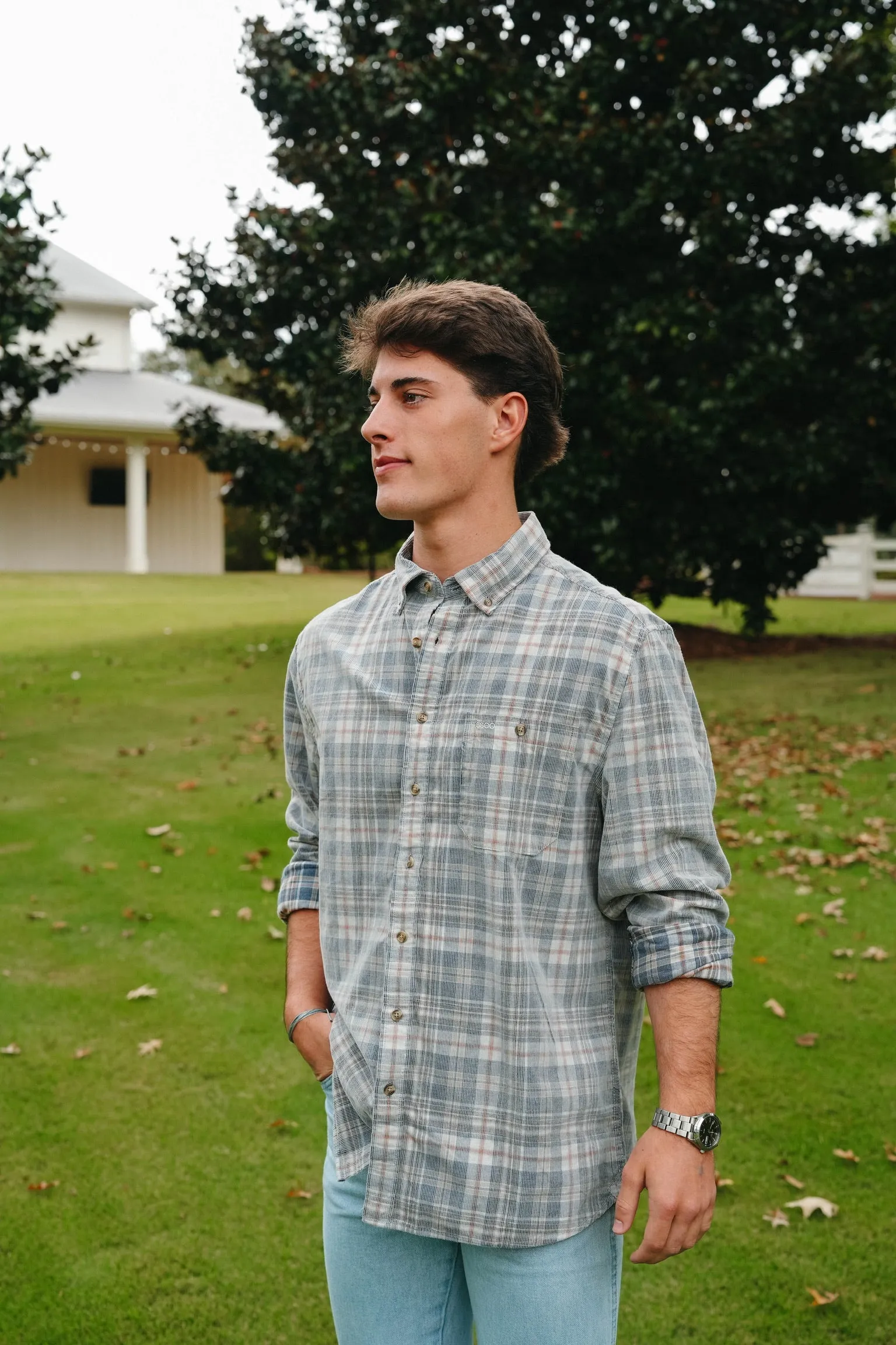 Southern Shirt Braxton Lightweight Cord Flannel