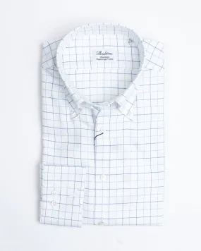 Stenströms Graph Check Oxford Shirt