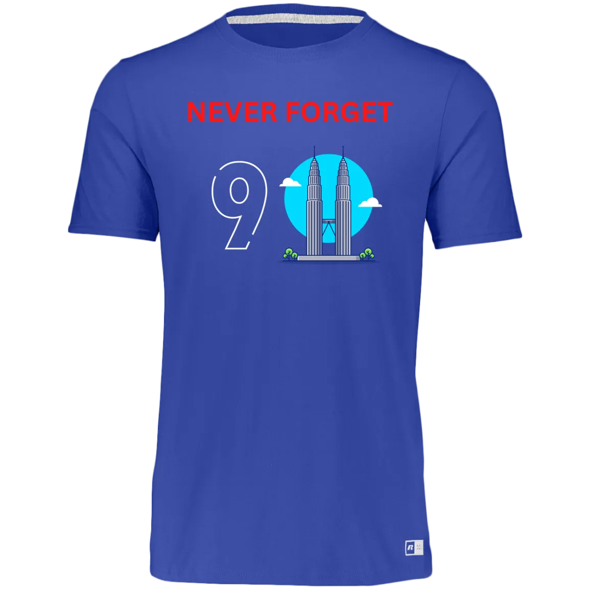 Unisex Dri-Power Tee--Never Forget