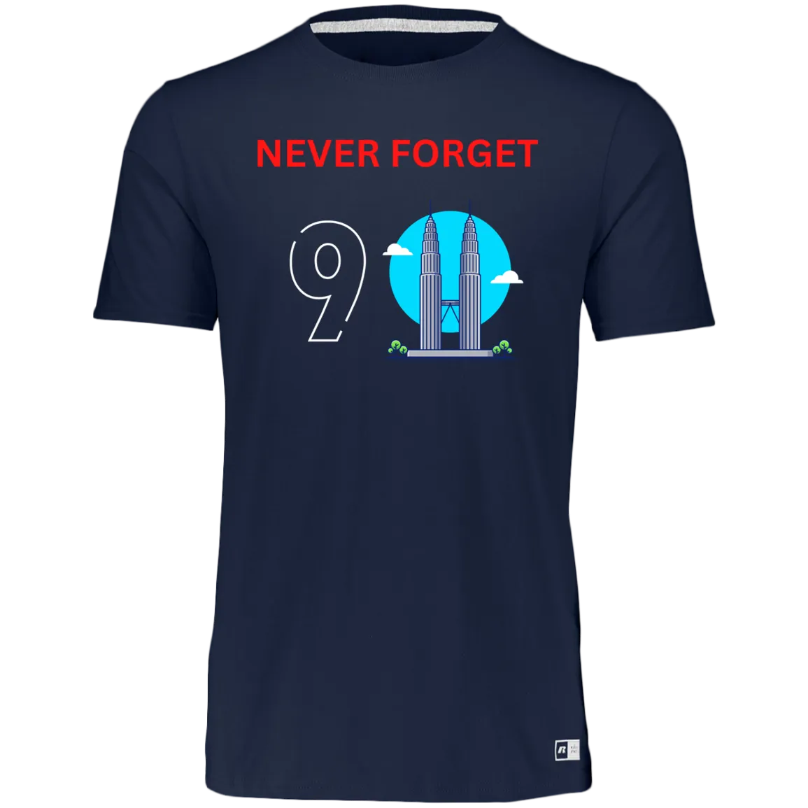 Unisex Dri-Power Tee--Never Forget