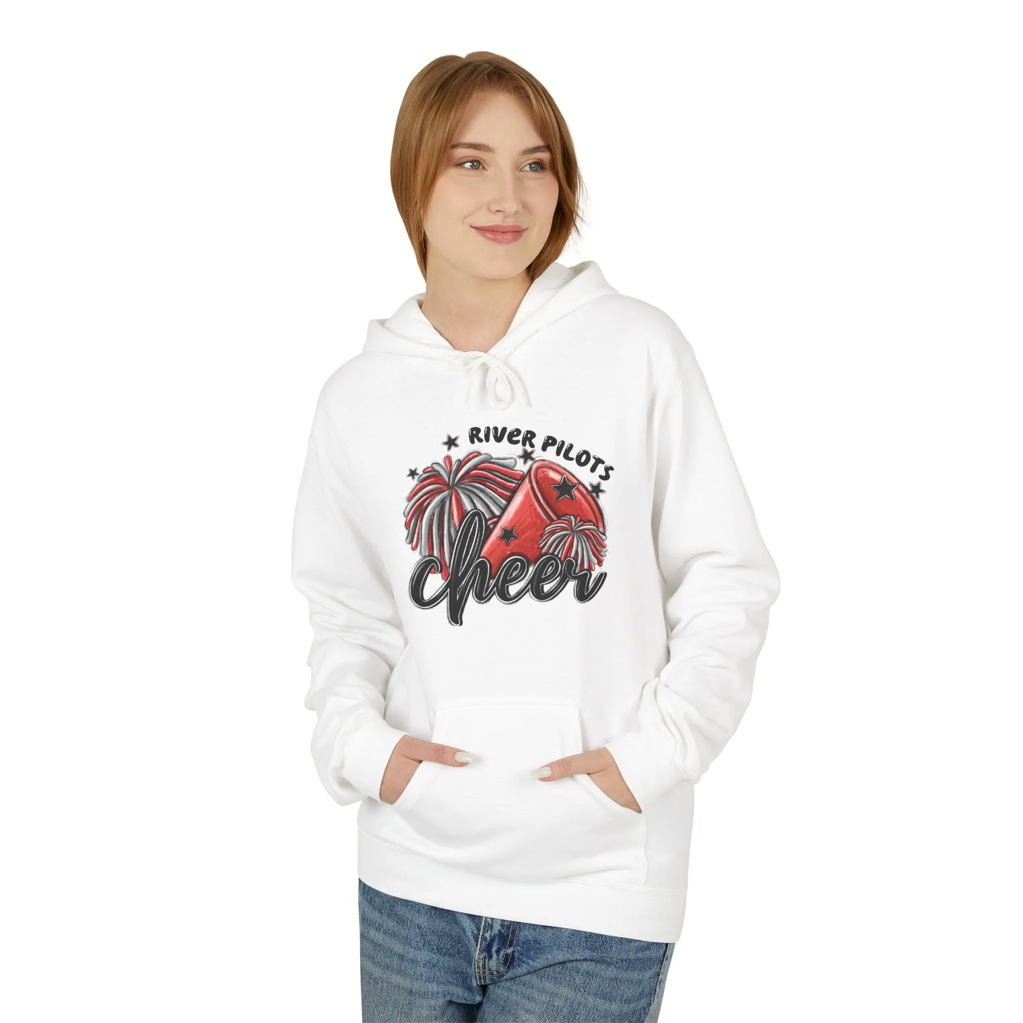 Unisex Midweight Softstyle Fleece Hoodie - River Cheer