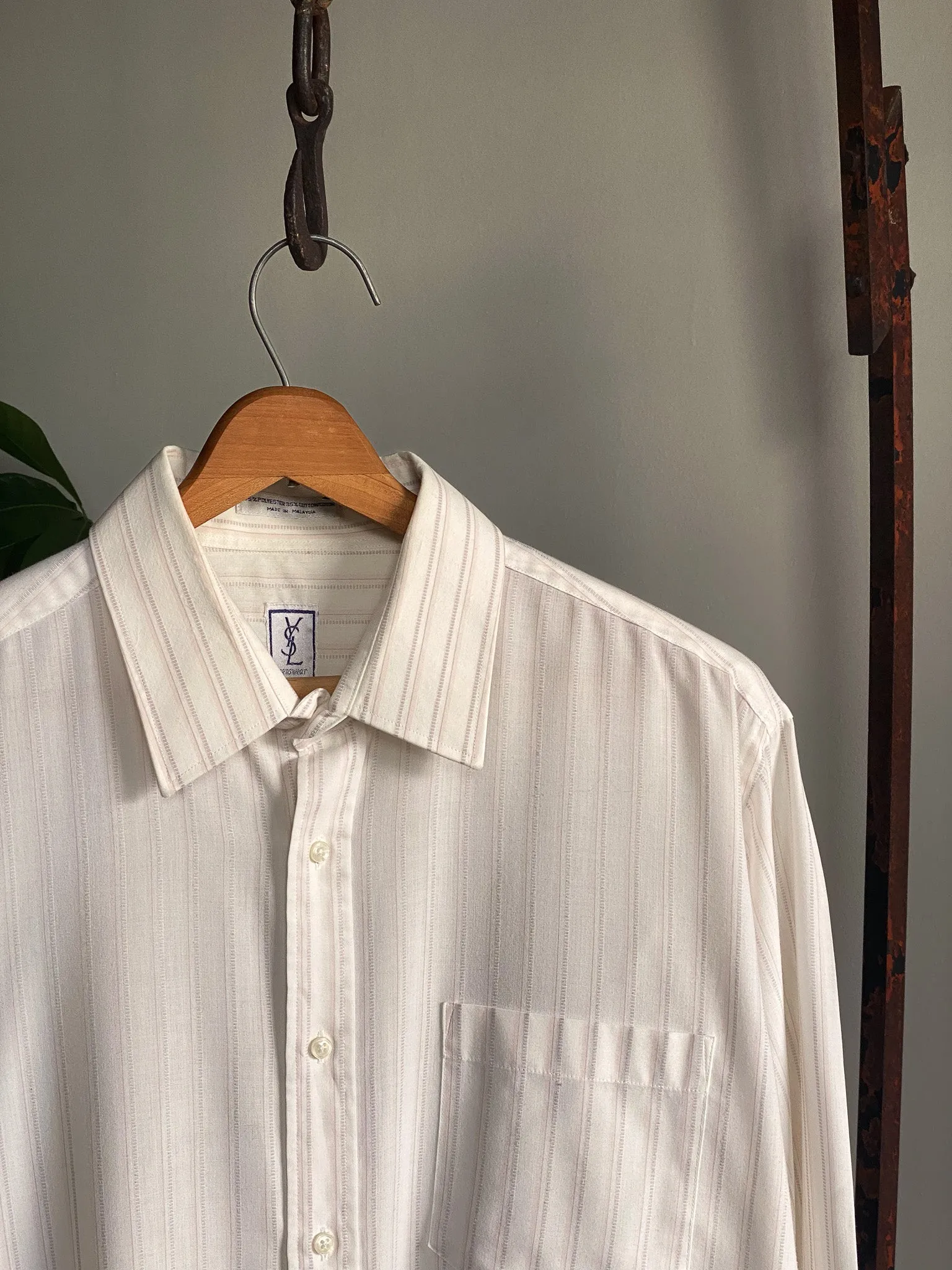 Vintage YSL Striped Shirt—[M]