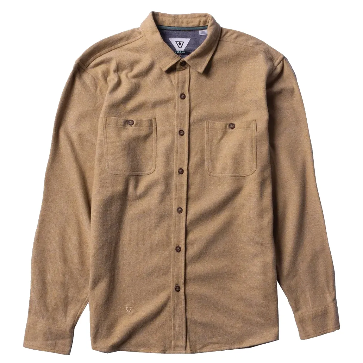 Vissla Shaver Long Sleeve Button Down Flannel Shirt