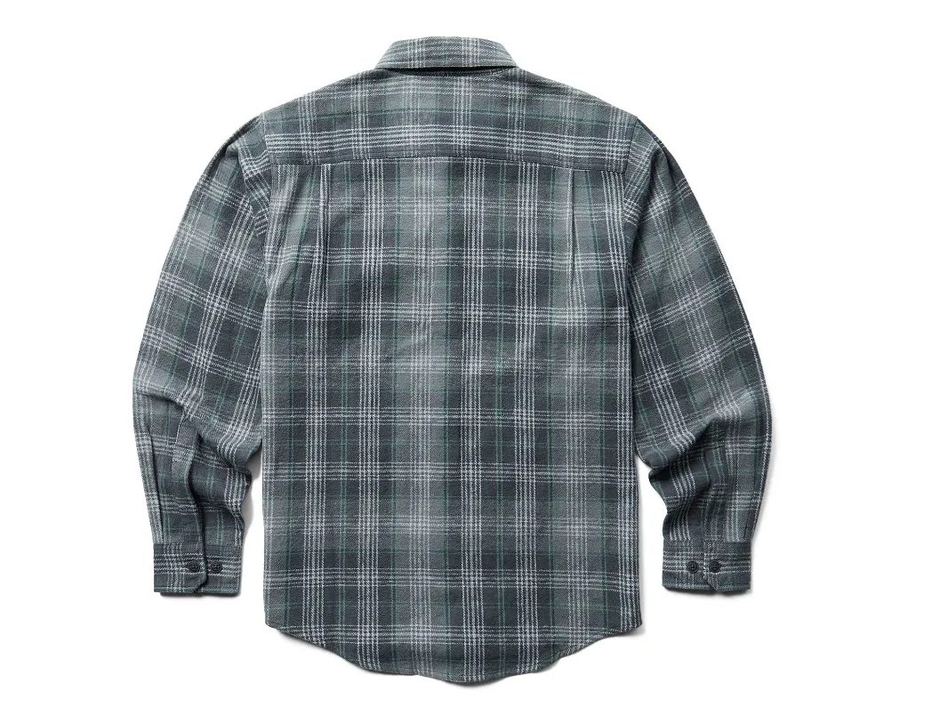 Wolverine Men's Glacier Heavyweight Long Sleeve Flannel Shirt